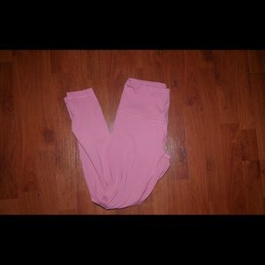 Pink leggings